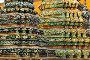 Wat Po Prints: Wat Poh temple, Bangkok, Thailand, Southeast Asia, Asia