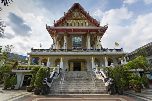 Thai Culture Prints: Wat Samphandhawongs, Bangkok, Thailand, Southeast Asia, Asia