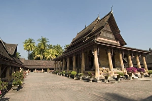 Images Dated 9th January 2008: Wat Si Saket, Vientiane, Laos, Indochina, Southeast Asia, Asia