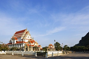 Prachuap Kiri Khan Prints: Wat Thammikaram Worawihan temple, Prachuap Kiri Khan, Thailand, Southeast Asia, Asia