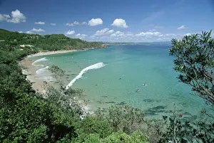 Australian Prints: Wategos Beach, a popular surf break between Byron Bay and Cape Byron in the far north of the state