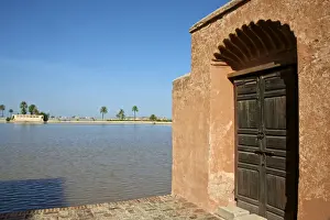 Closed Prints: Water Basin dating from the 12th century Almohade period and Pavilion