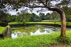 Forts Prints: Water Gardens at Sigiriya Rock Fortress (Lion Rock)