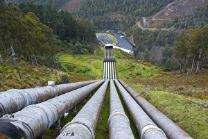 Images Dated 27th October 2008: Water Pipeline in Western Tasmania, Australia