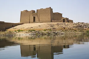 Nubia Prints: Water Reflection, Temple of Mandulis, Kalabsha, UNESCO World Heritage Site, near Aswan