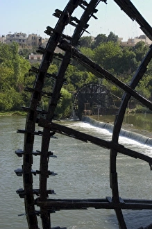Irrigation Prints: Water wheels on the Orontes River