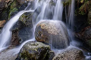 North Wales Prints: Waterfall detail in Cwm Glas Mawr