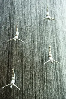 Waterfall, Dubai Mall, Dubai, United Arab Emirates, Middle East