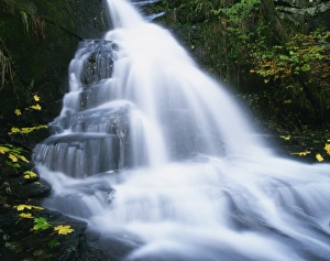 Waterfall in the Highlands of Scotland, United Kingdom, Europe