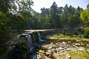 Waterfall at Keila-Joa, Estonia, Baltic States, Europe