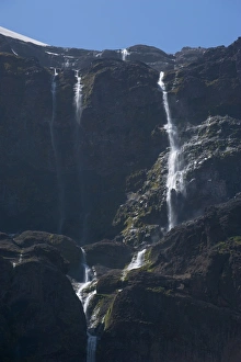 Waterfall in the Nahuel Huapi National Park, Argentina, South America