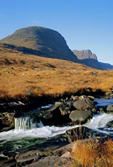 Highland Prints: Waterfall near Applecross