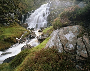 Rough Prints: Waterfall near Uig