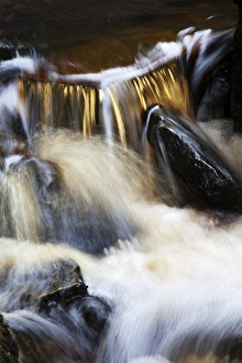 Cascading Prints: Waterfall in Whitfield Gill near Askrigg