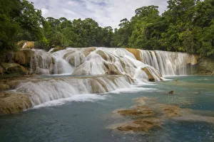 Waterfalls, Agua Azul, Chiapas, Mexico, North America