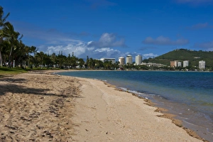 Images Dated 7th September 2008: Waterfront and beach in Noumea, New Caledonia, Melanesia, South Pacific, Pacific