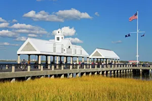 Leisure Activity Prints: Waterfront Park Pier, Charleston, South Carolina, United States of America, North America