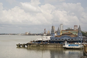 Waterfront and River Amazon, Belem, Para, Brazil, South America