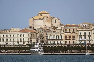 Syracuse Prints: Waterfront, Syracuse, Sicily, Italy, Mediterranean, Europe
