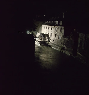 Water Mill Prints: Watermill, Devils Stream, Prague, Czech Republic, Europe