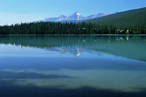 Canadian Prints: The still waters of Emerald Lake in the summer
