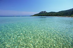 Images Dated 24th January 2000: Still waters off the Plage Notre Dame, Ile de Porquerolles, near Hyeres