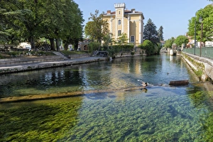 Waterways, L Isle sur la Sorgue, Vaucluse, Provence Alpes Cote d Azur region, France