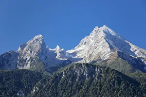 Watzmann Mountain, Berchtesgaden, Upper Bavaria, Bavaria, Germany