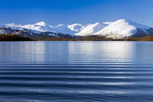 Loch Lomond Prints: Waves and mountains, Loch Lomond, Scotland, United Kingdom, Europe