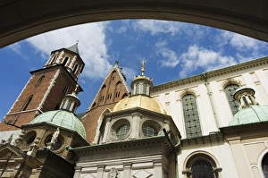 Polish Prints: Wawel Cathedral dating from 14th century