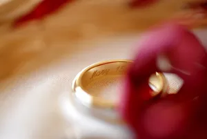 Images Dated 28th September 2009: Wedding rings, Paris, France, Europe