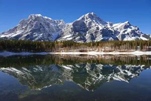 Wedge Pond in Autumn, Kananaskis Country, Alberta, Canada
