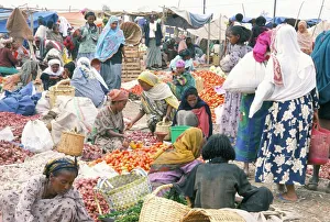 Weekly market in Bati, the largest outside Addis Ababa, Northern Highlands Weekly market in Bati, the largest outside Addis Ababa, Northern Highlands