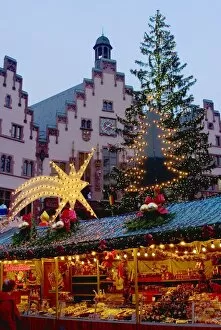 Images Dated 1st December 2008: Weihnachtsmarkt (Christmas Market), Frankfurt, Hesse, Germany, Europe