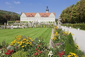 Flower Bed Prints: Weikersheim Castle, Hohenlohe Region