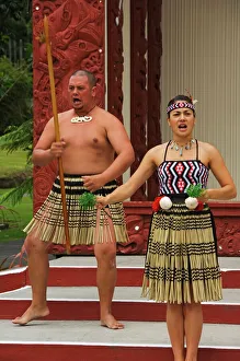 Indigenous Prints: Welcoming ceremony performed by descendants of