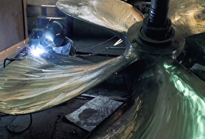Propeller Prints: Welding propeller