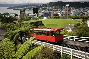 Images Dated 25th October 2008: Wellington Cable Car, Wellington, North Island, New Zealand, Pacific