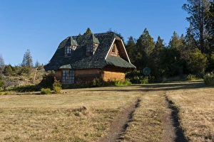 Traditionally Welsh Prints: Welsh house, Chubut, Patagonia, Argentina, South America