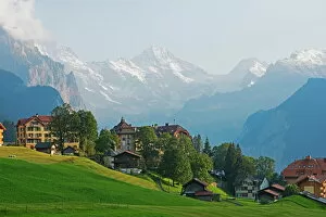 Switzerland Collection: Wengen, Bernese Oberland, Swiss Alps, Switzerland, Europe
