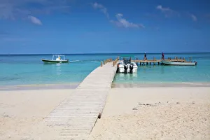 West Bay, Jetty, Roatan, Bay Islands, Honduras, Central America