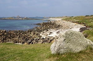 Shore Line Prints: West coast, Bryher, Isles of Scilly, United Kingdom, Europe