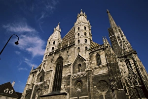Vienna Prints: West front, Stephansdom (St. Stephans cathedral), Vienna, Austria, Europe