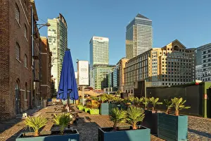 Canary Prints: West India Quay at Dockland Museum, Canary Wharf, London, England