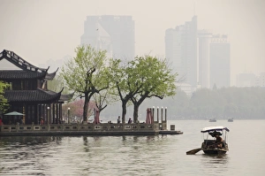 West Lake Prints: West Lake, Hangzhou, Zhejiang province, China, Asia