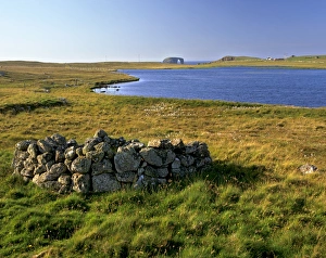 Shetland Prints: West Loch and Dore Holm natural arch