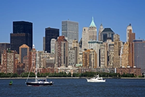 Hudson River Prints: West side of Lower Manhattan and Hudson River