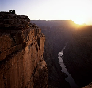 Erosion Prints: West Rim at sunrise