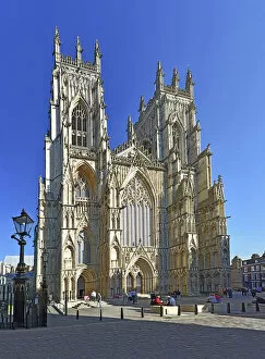 York Collection: West Front of York Minster, York, Yorkshire, England, United Kingdom, Europe