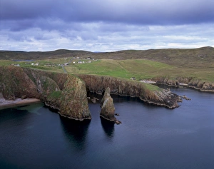 Shetland Prints: Wester Wick and hamlet of Westerwick